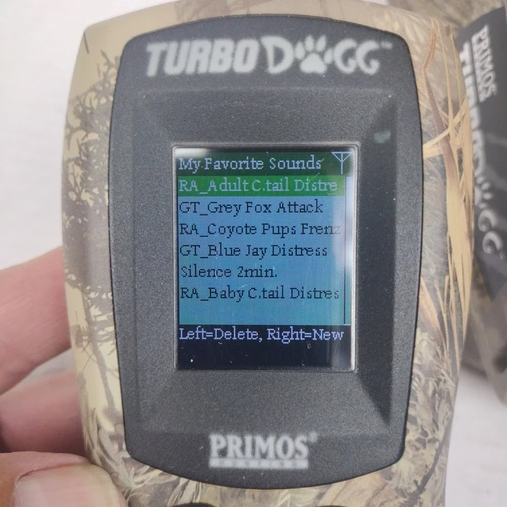 Primos Hunting 3755-S Turbo Dogg Predator Game Animal Call Camouflage Remote
